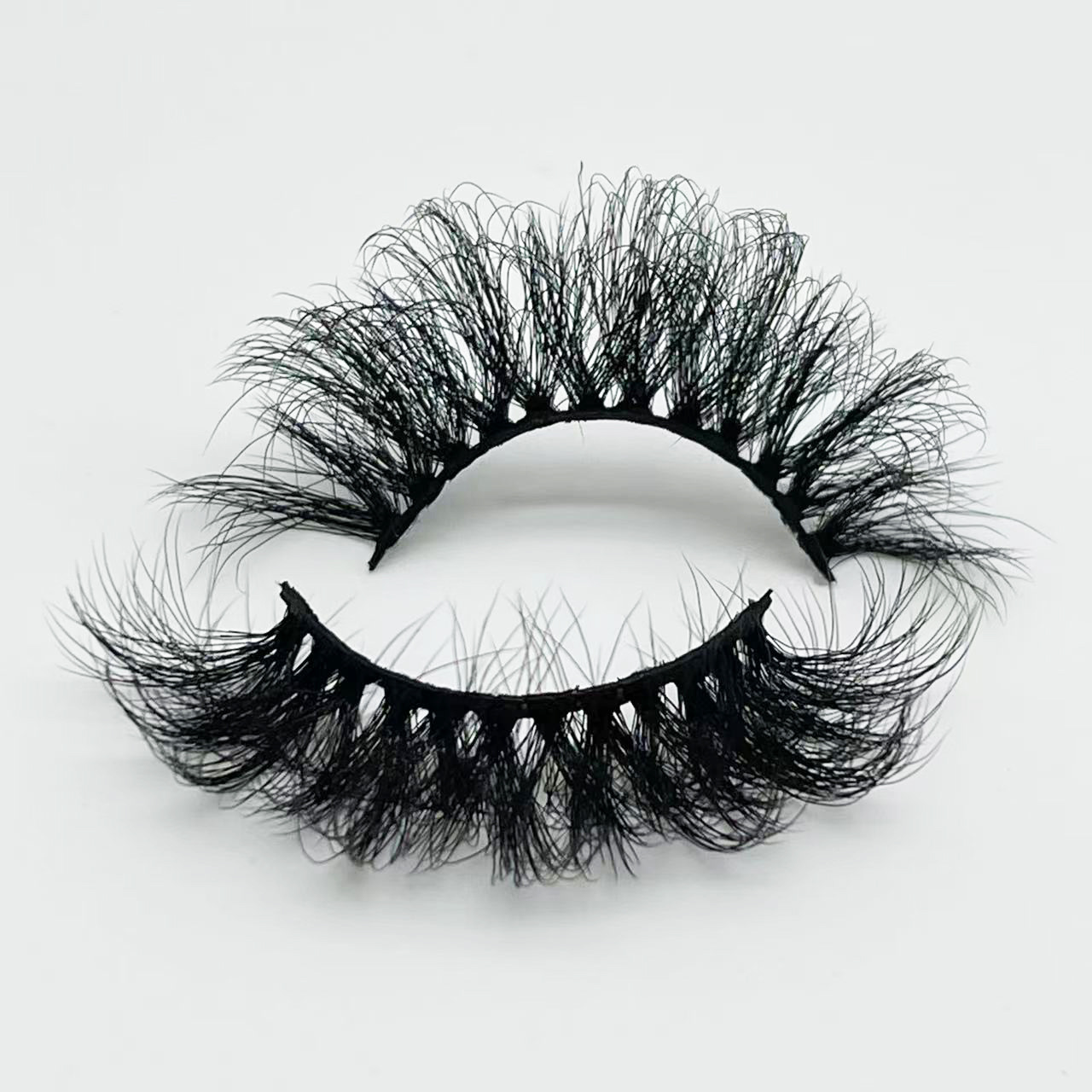 25mm Thick Curly Three Dimensional Imitated Mink Hair False Eyelashes Wholesale display picture 5