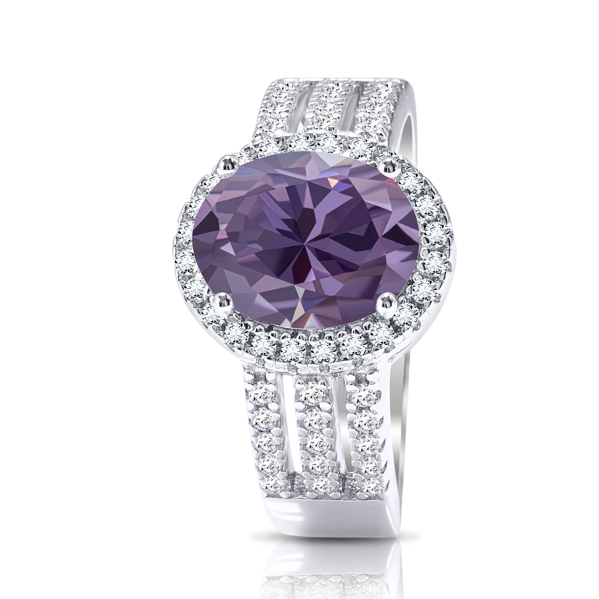 925 plata 3 quilates piedra de mosaico anillo de diamante de plata esterlina femenina exagerada personalidad simple diseño original anillo de anillo de fila