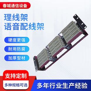 19-inch cabinet 150 pairs of Kelon telephone distribution frame rack Cologne module cable management frame voice distribution frame