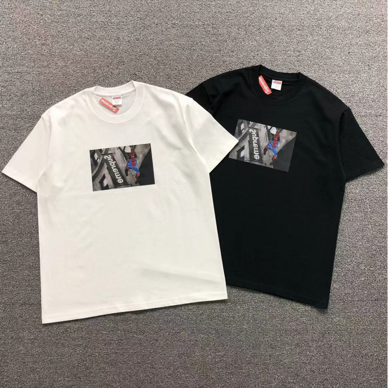 In Stock Supreme 26Ss Spider-Man Tee Spider-Man Comic Store Signature Short-Sleeve T-Shirt In Stock Supreme 26Ss Spider-Man Tee Spider-Man Comic Store Signature Short-Sleeve T-Shirt