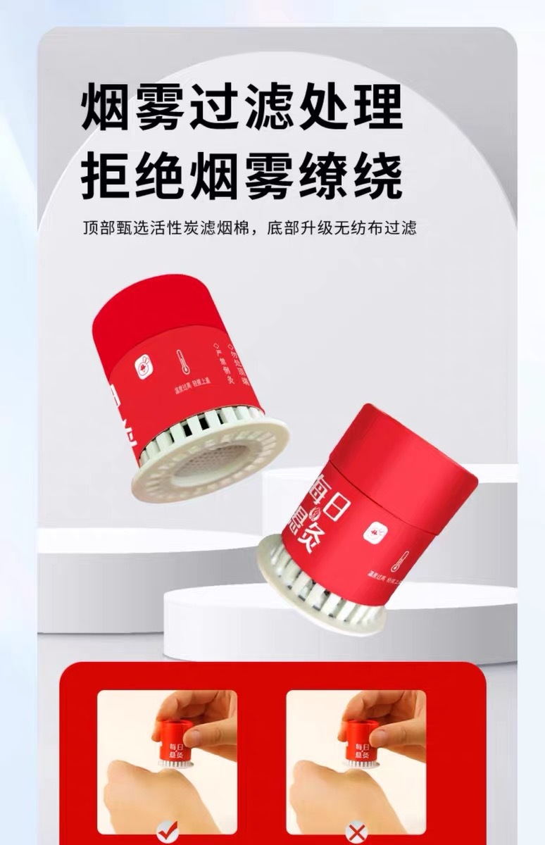 Moxibustion Tube Mini Smoke-Less Ai Jiu Canister with 30 Adhesive Patches for Warming Massage Care key features