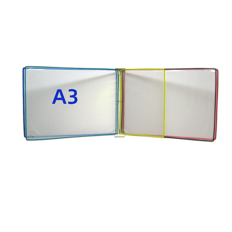 A3挂墙壁挂式文件夹翻页展示文件架资料架标准作业操作指导书5页