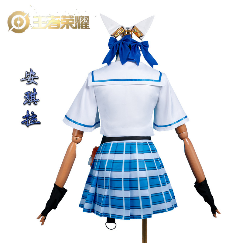 王者荣耀cos服 二次元游戏动漫服装时之绮想安琪拉cosplay服装|undefined