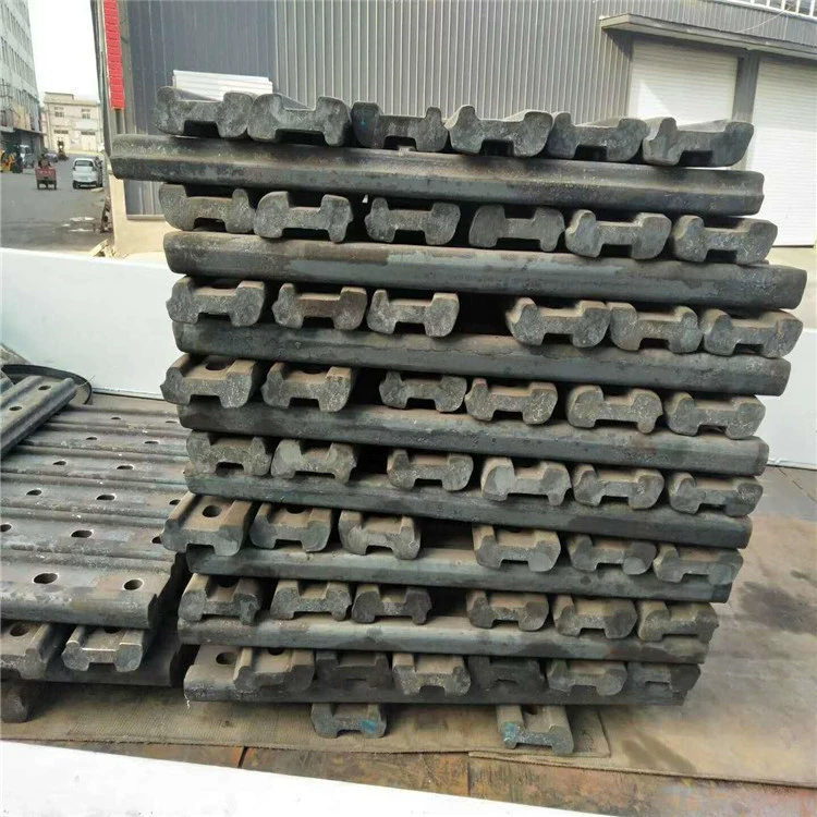 Спотовые железнодорожные рельсовые шины 8kg12kg22kg Рыбий хвост 24kg рельсовый крепежный прижимной лист 3