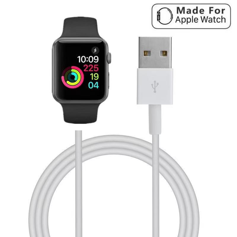 适用于苹果手表充电器磁力充iWatch手表USB无线便携123456二合一|ms