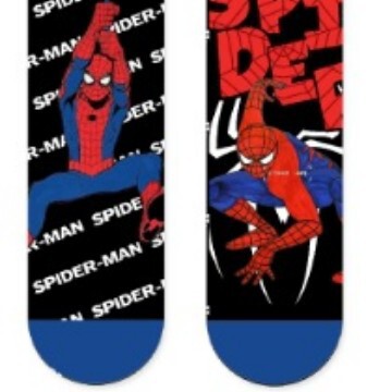 Cross-Border Trendy Socks Cartoon Cotton Men and Women Anime Avengers Naruto Anime Socks Wholesale Combed Cotton Mid-Calf Socks