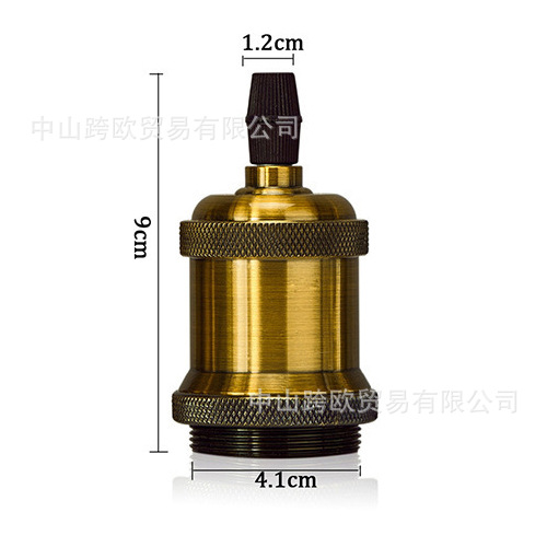 E27 스레드 캡-브론즈