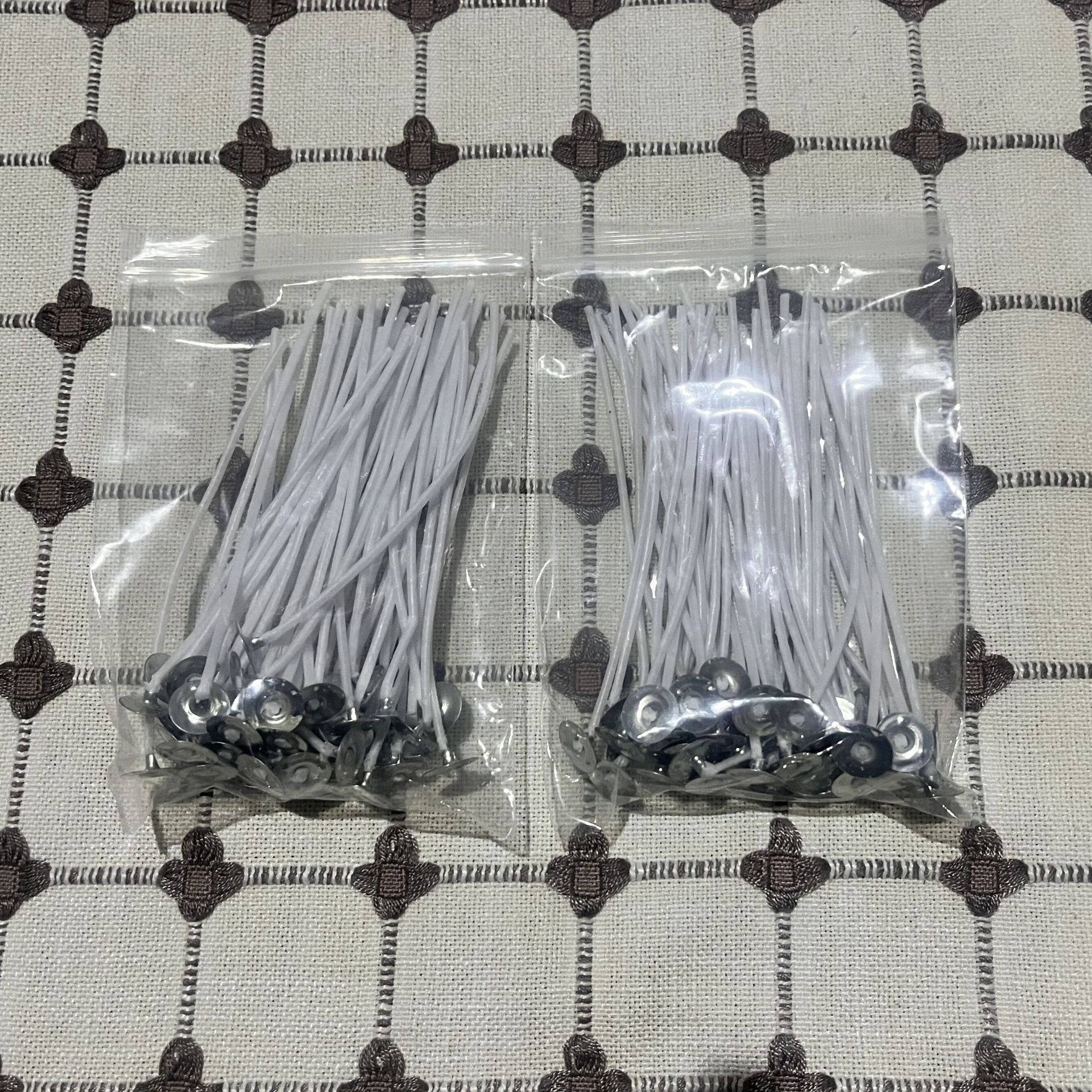 Mechas para velas - De algodón, para cera de soja, aromaterapia y jabón