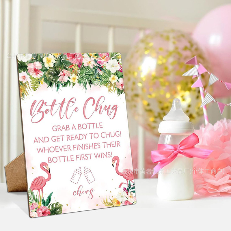 New Wooden Photo Frame Baby Shower Baptism Party Game Sign Kit Decoration Gender Reveal Party Decoration New Wooden Photo Frame Baby Shower Baptism Party Game Sign Kit Decoration Gender Reveal Party Decoration