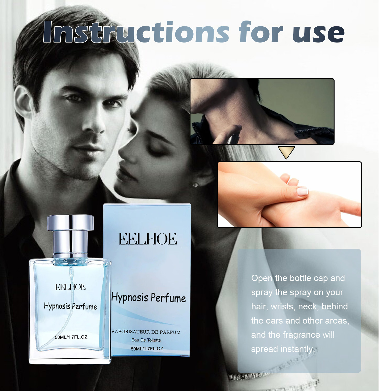 EELHOE Men's Charming Perfume Natural Fresh Light Fragrance Deodorizing Dating Portable Atmosphere Perfume_voghion.com