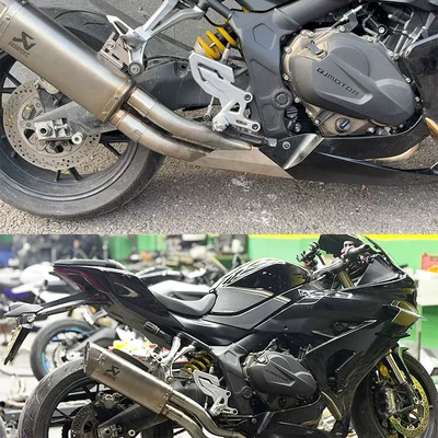 Exhaust pipe — Qianjiang race 800 exhaust pipe modification - sai-800-sai-600rs-side-row-double-tube-full-section