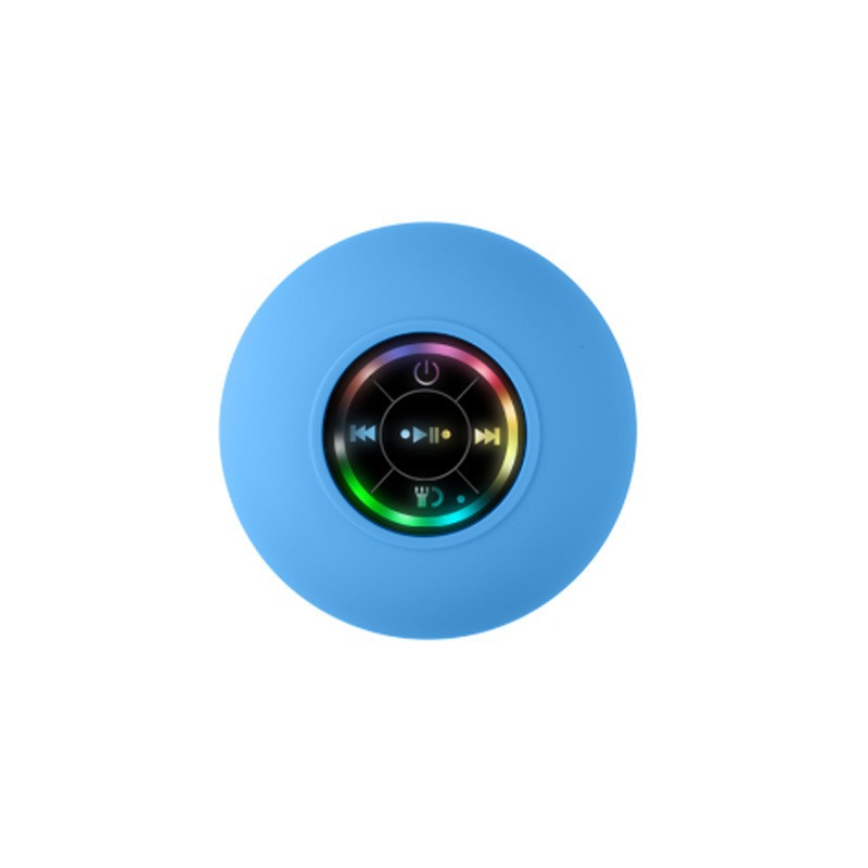 Lighted suction cup speaker [Blue 400mA/magnetic speaker]
