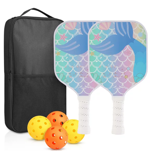 Source Factory Pickleball Racket Carbon Fiber Children's Day Gift Pickleball Beginner Entertainment Pickleball Racket