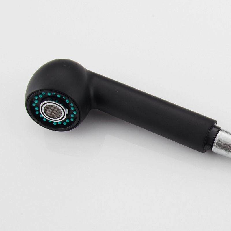 Transfronteriza grifo de la cocina aleación de zinc de cobre extraíble caliente y fría retráctil fregadero grifo de fábrica al por mayor