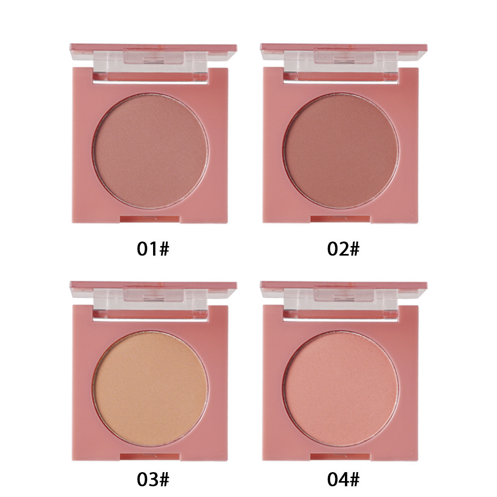 GIGIROSE Blush 2024 New Style Swelling Peach Brightening Blush Contouring Student Affordable Single Color Natural Nude undefined
