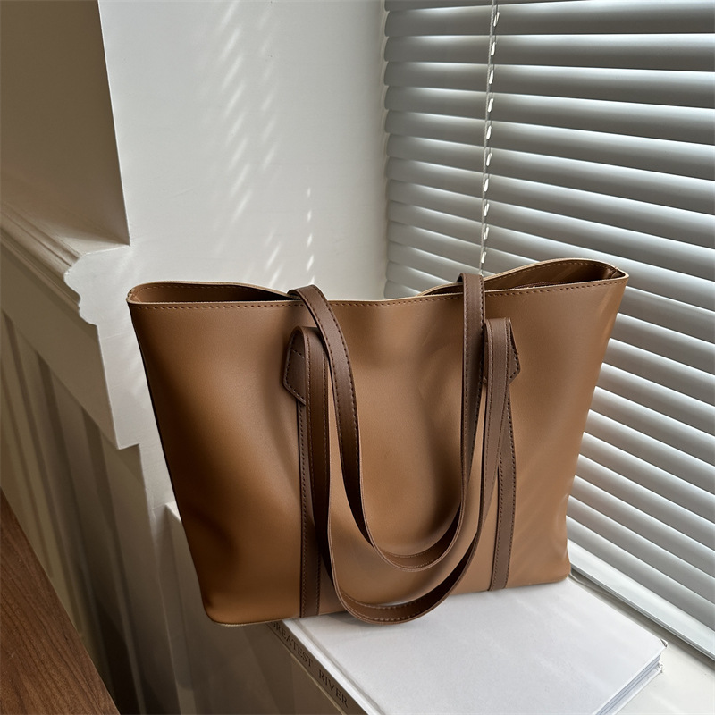 Bolsa de pan suave de alta calidad para mujeres otoño y invierno 2024 nueva moda de moda casual gran capacidad bolsa de hombro