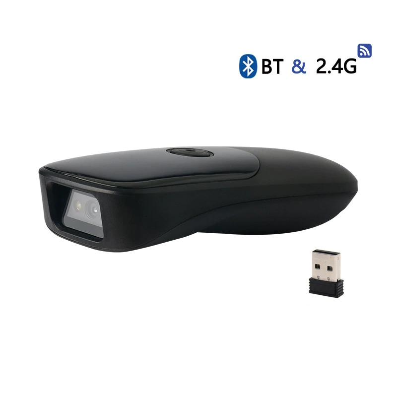 Популярный портативный беспроводной Bluetooth сканер штрихкодов, двухмерный QR-сканер, сканер для выдачи со склада, оборудование для курьерского сканирования