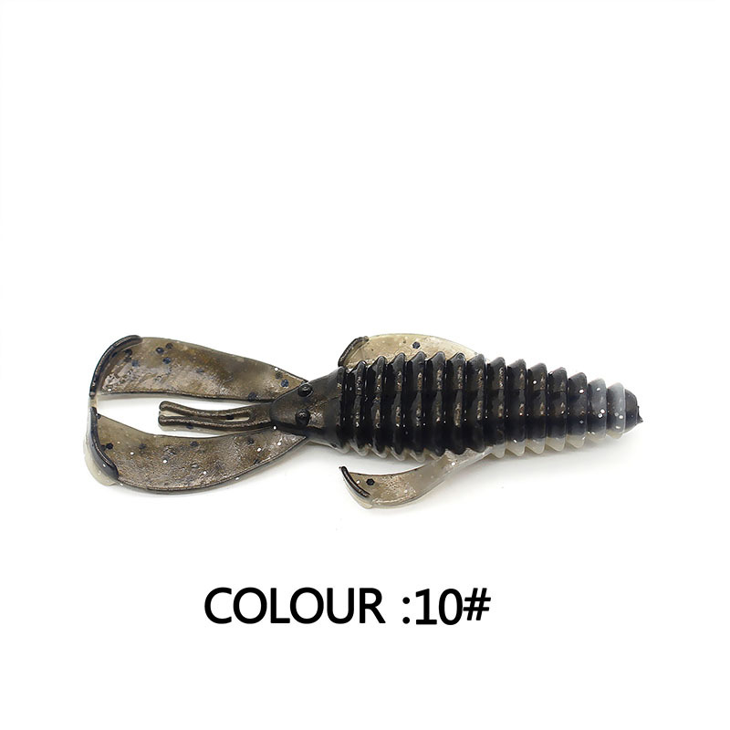 Soft Craw Fishing Lures Soft Plastic Crawfish Baita Fresh Water Bass Swimbait Tackle Gear