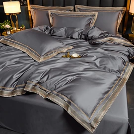 四件套;纤维枕;绒毯