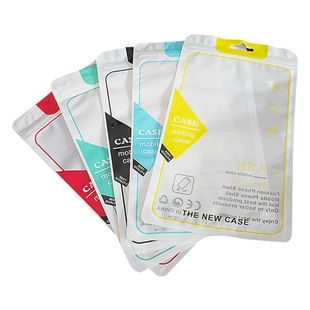Mobile phone shell packaging bag in stock transparent Huawei 5.5-inch cute Pearl universal mobile phone shell bag plastic Ziplock bag