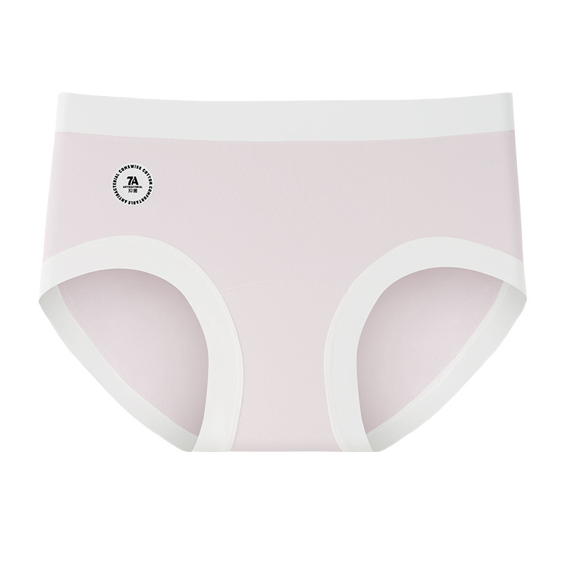 Ropa interior de algodón puro, cintura de mujer, cadera, entrepierna larga, cuidado personal, más cómodo y agradable para la piel, ropa interior antibacteriana de entrepierna 7A para mujer