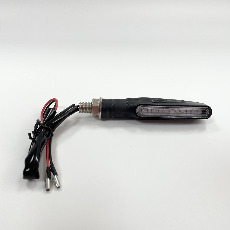 12LED一字条形摩托车流水转向灯