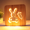 LED creative table lamp, night light, lights, wholesale, 3D