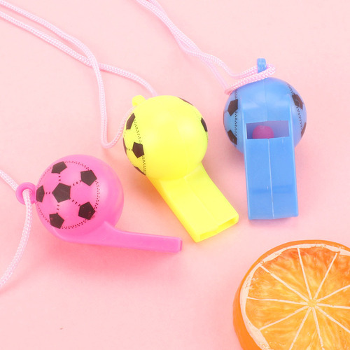World Cup football whistle plastic smiley whistle referee whistle children's small gifts cheering props street toys