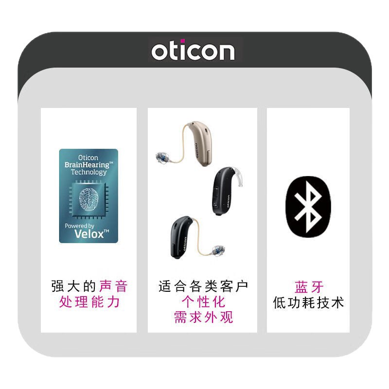 Aodikang audífono invisible inalámbrico para personas mayores, reducción inteligente de ruido para jóvenes, sordera, chip danés JET