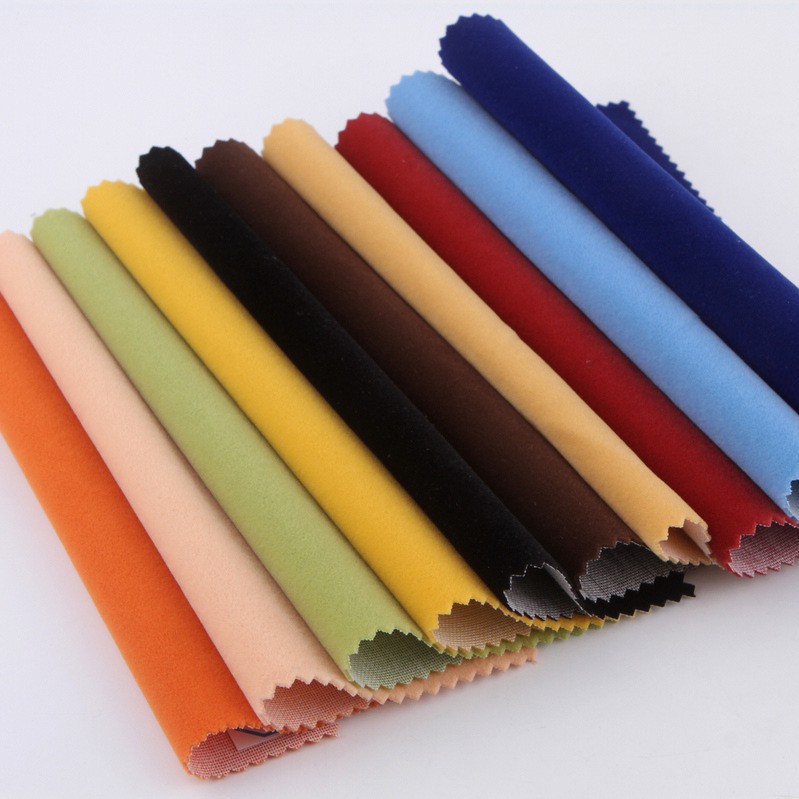 纱布底长毛绒绒布 沙发布植绒布 应用抱枕绒布坐垫 鞋帽 质量保障