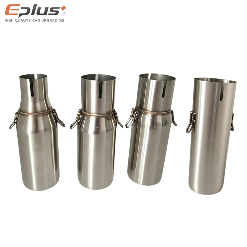 Cross-Border Motorcycle Modified Exhaust Pipe Adapter Connecting Reducer Pipe Suitable for Small Ninja Mid-Section Exhaust Pipes