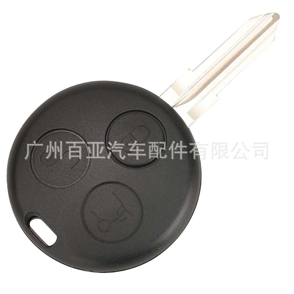 Suitable for 3-key Mercedes-Benz SMART SMART Straight Board Remote Control Car Key 433MHz