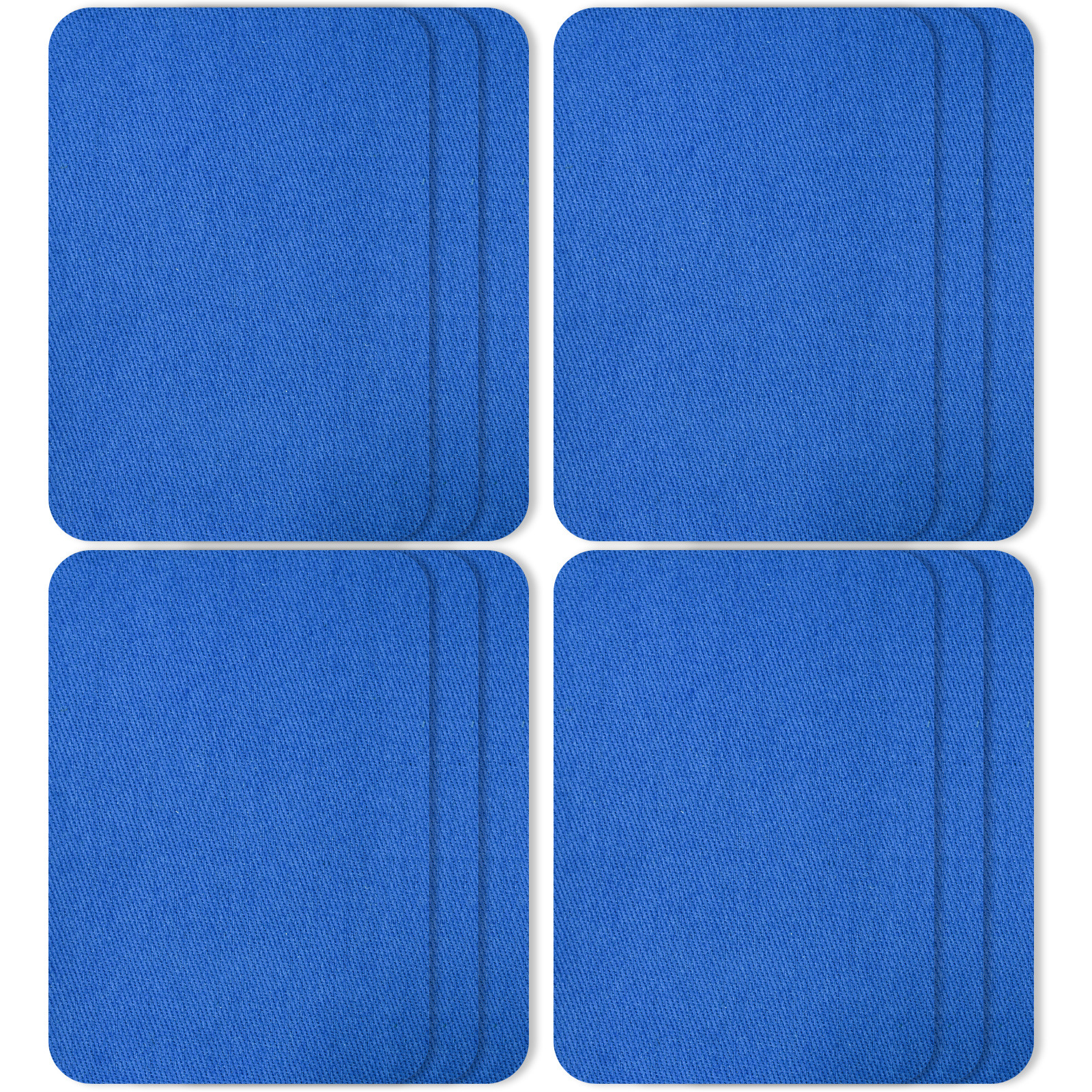 Parche de tela de algodón al por mayor parche de manga cuadrado parche de mezclilla camisa de suéter adhesivo de alta calidad parche de codo parche de rodilla