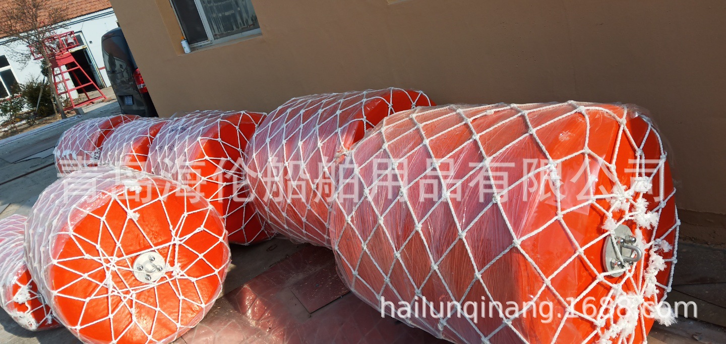 码头/桥墩实心防撞护舷 充气式橡胶护舷 轮胎链条式靠球