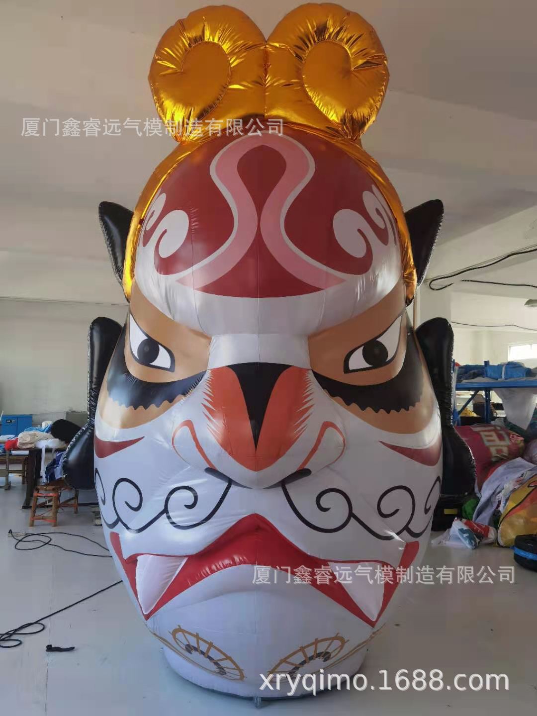 面具卡通 气模充气卡通 户外模型卡通 广告充气卡通 鑫睿远气模