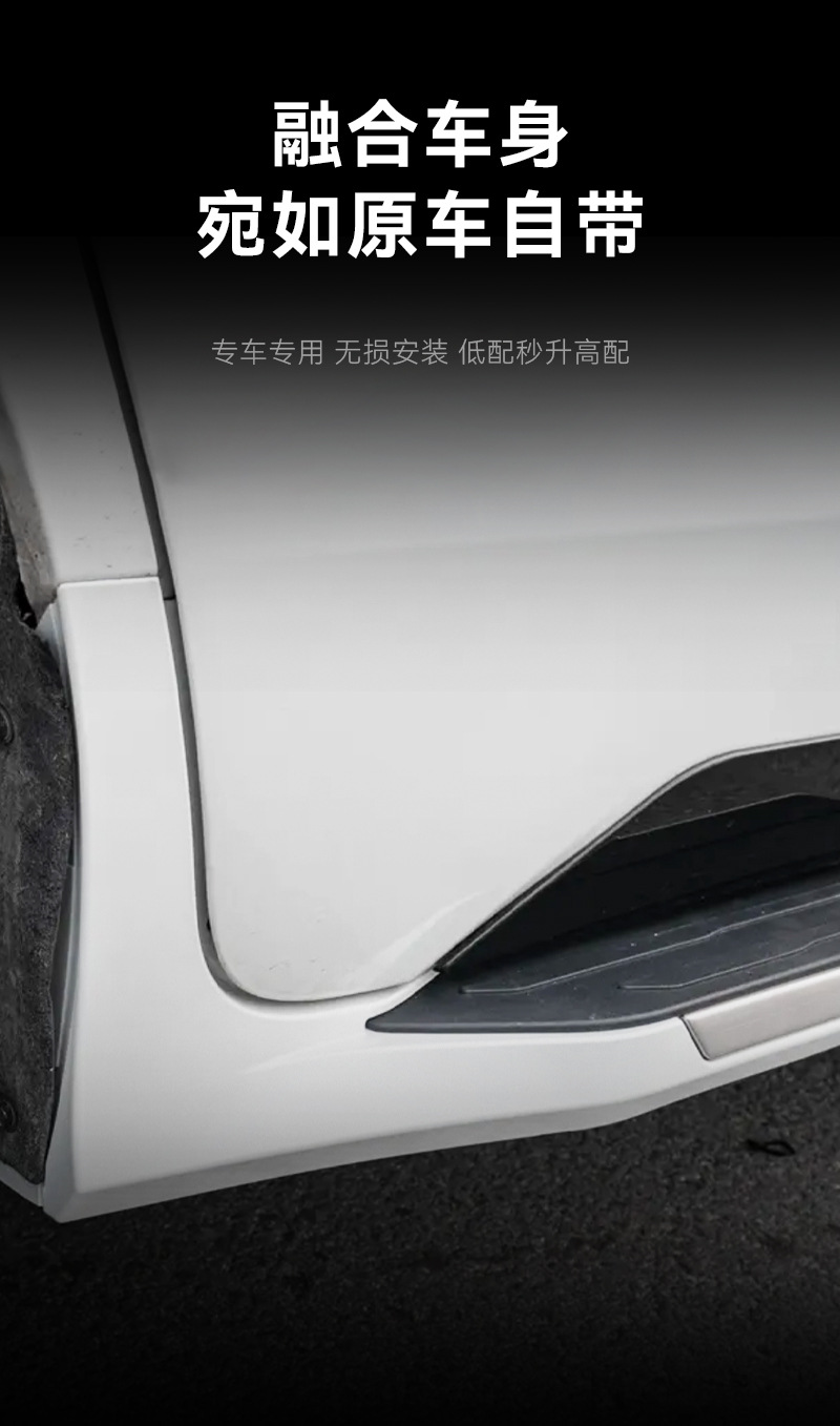 【Strong Load-Bearing Capacity】Suitable for Original Side Door Pedals of the Sienna Grevia, Car Welcome Pedals, No Drilling Required