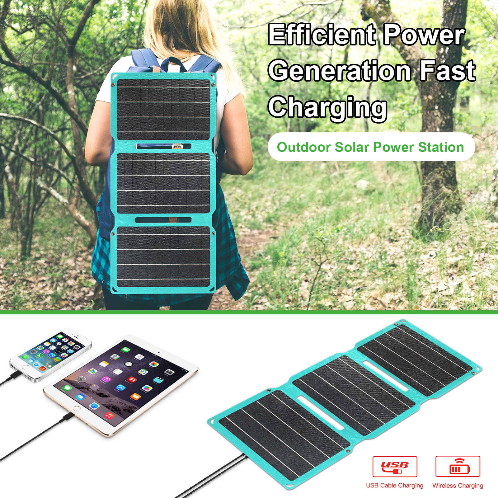 21W One-piece Laminated Solar Pack high quality Solar Panel Products Export to Domestic Products