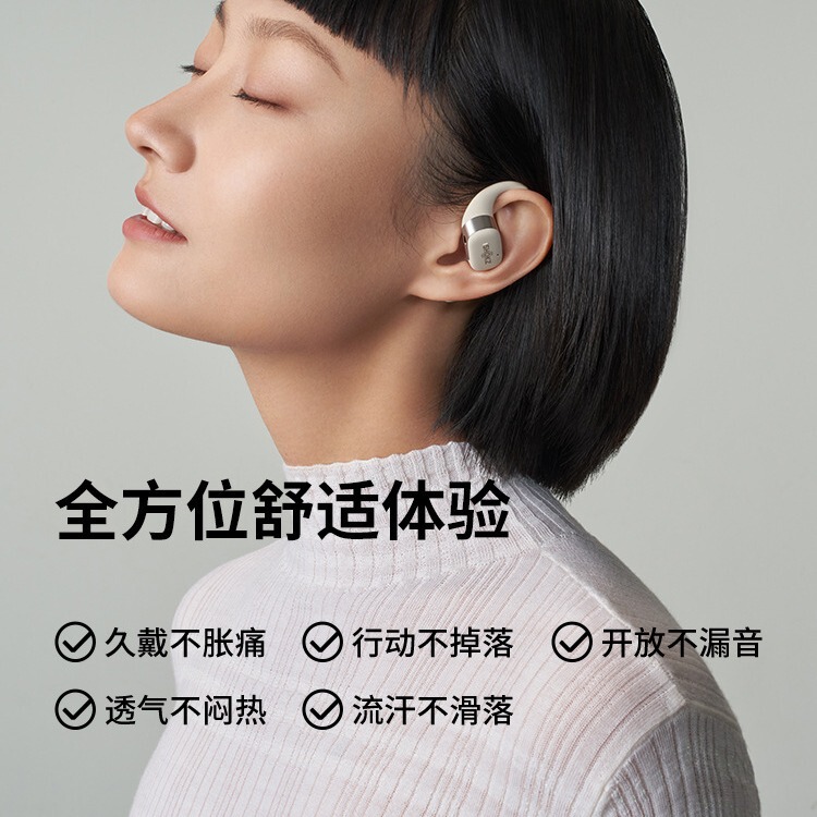 Shokz Openfit Open-Back Wireless Bluetooth Sports Headphones T910