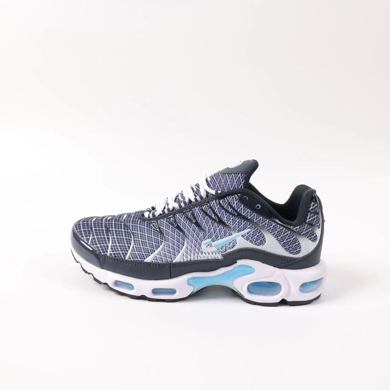 Putian transfronterizo 2025 TN1 generación de cojín de aire, zapatos de corrida casuales, zapatos deportivos de pelota azul, comercio exterior transfronterizo, una generación