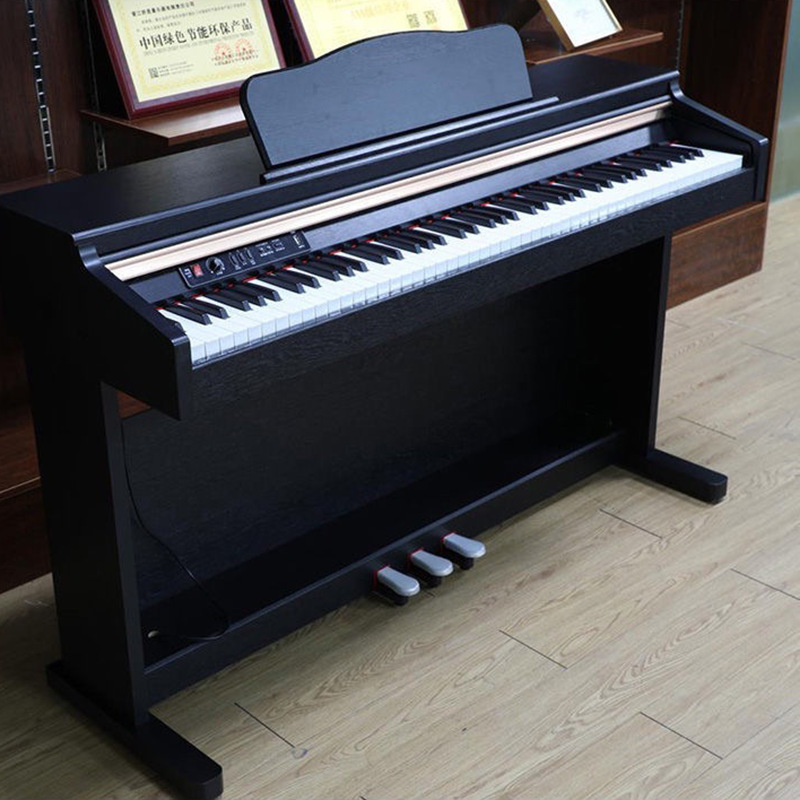 Piano eléctrico de 88 teclas, martillo de acero eléctrico, piano vertical de grado profesional, piano electrónico, piano digital inteligente electrónico