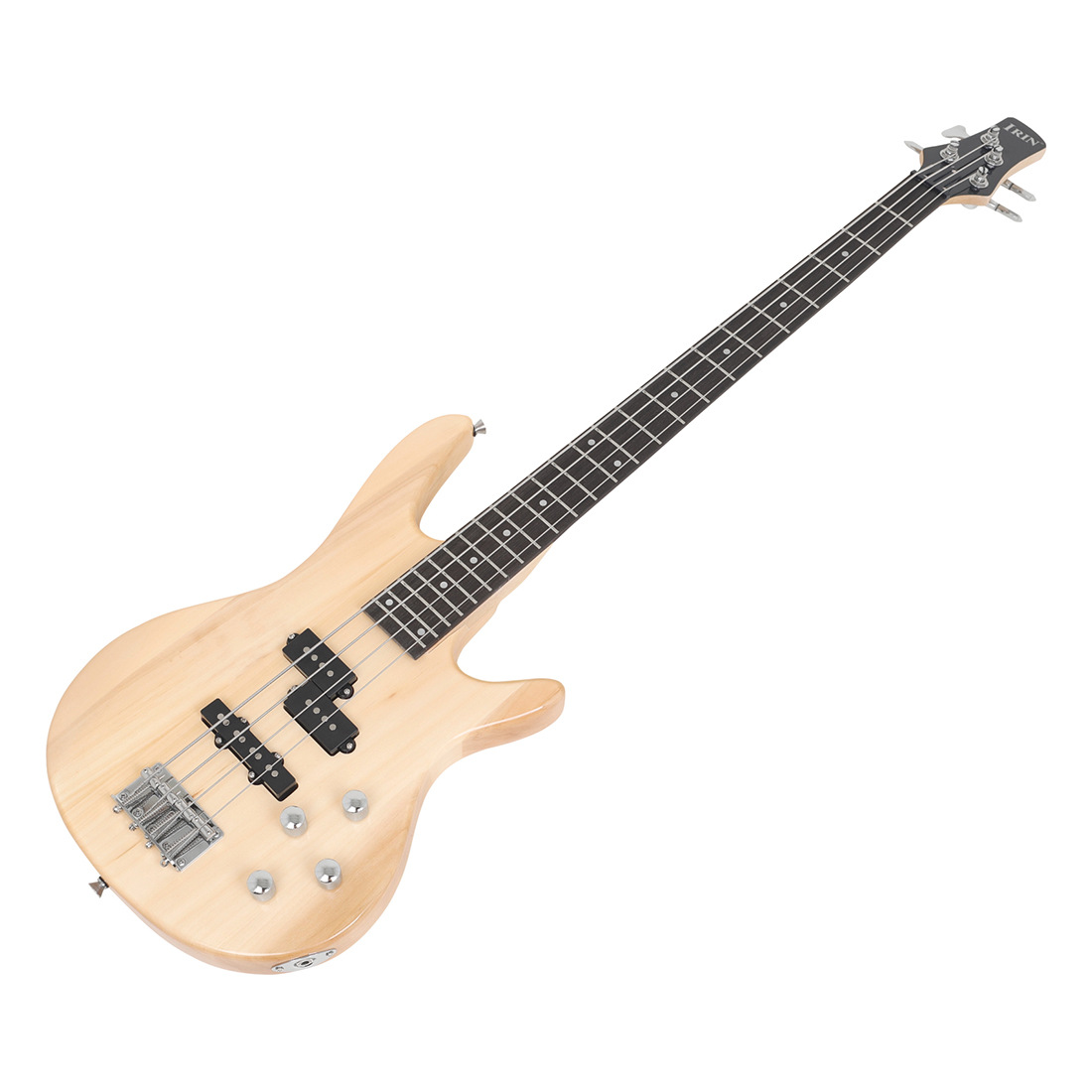 Bajo eléctrico IRIN de cuatro cuerdas, bajo de madera de tilo, bajo profesional para actuaciones de rock, bajo de 4 cuerdas al por mayor image 4