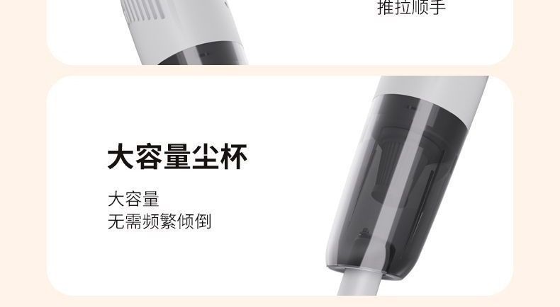 All-in-one pet vacuum cleaner, wireless, ultra-quiet, powerful, suitable for car and home use, with strong suction, new model for removing mites