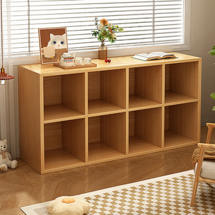 Shelf Storage Rack Multi-layer Household Snack Storage Rack Living Room Simple Bookshelf Floor Storage Cabinet Shelf Layered Rack