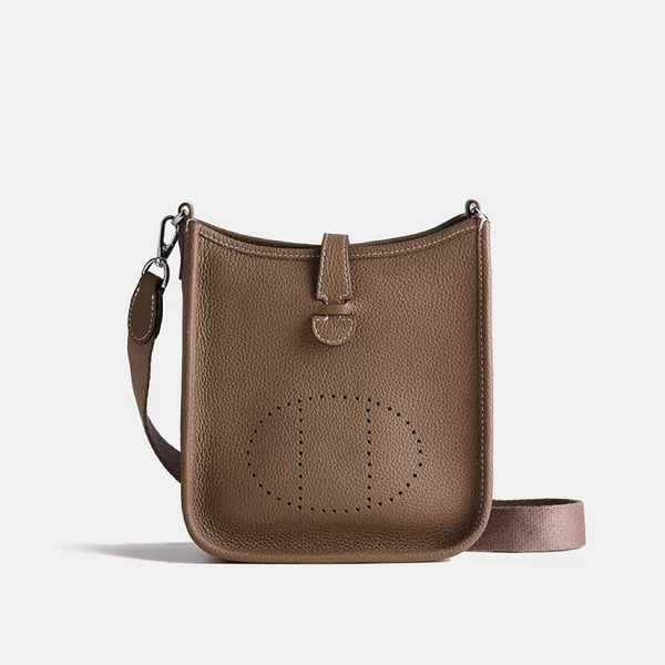 Evelyn Crossbody Bag Top Layer Cowhide Bag New Women's Bag Pure Genuine Leather high quality Shoulder Bag Commuter Cross-border Style