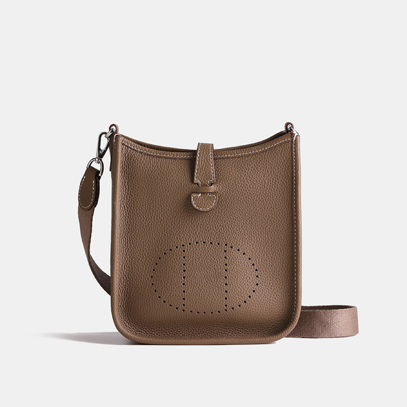 Evelyn Crossbody Bag Top Layer Cowhide Bag New Women's Bag Pure Genuine Leather high quality Shoulder Bag Commuter Cross-border Style