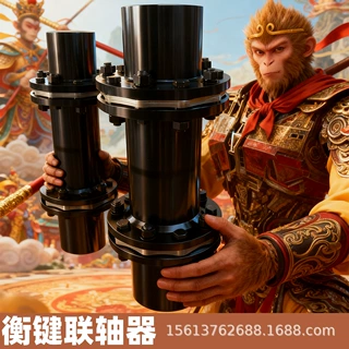 定制双模片联轴器45号不锈钢膜片连轴器 JMIJ型弹性双膜片联轴器