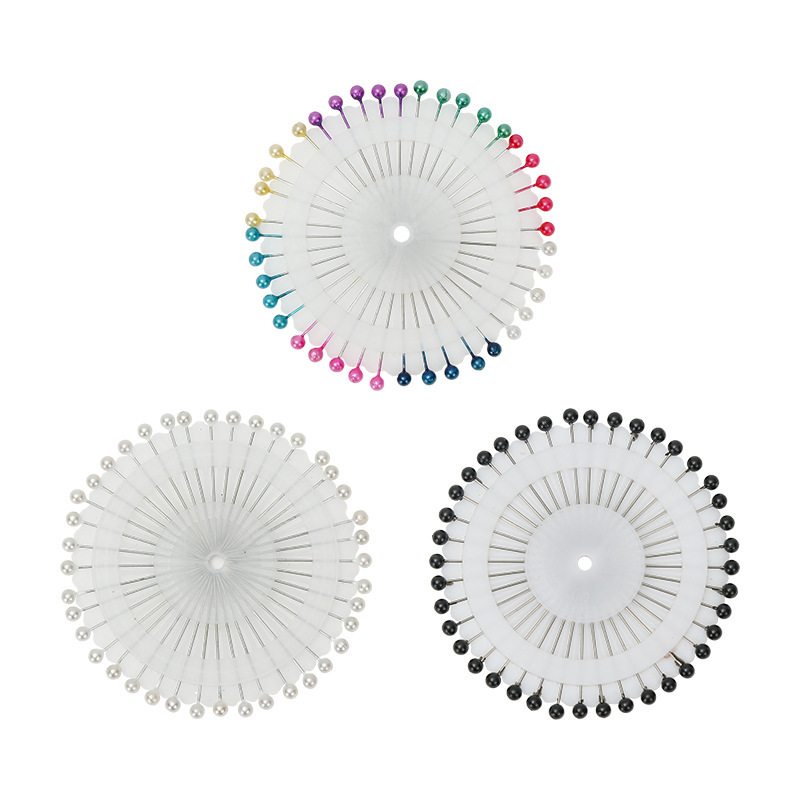 Fábrica de gran aguja de perla de gran cabeza aguja de perla fija joyería para colocar aguja de perla de color aguja de perla de color