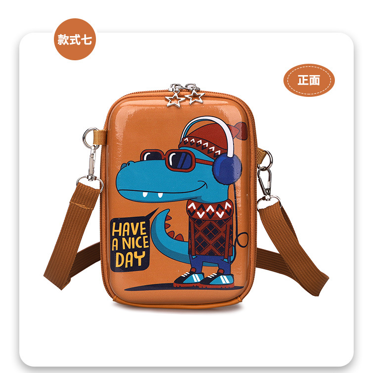 Wholesale of new children's backpacks, cartoon bags, dinosaur backpacks, multi-purpose children's single-shoulder tutorial bags and kindergarten school bags undefined