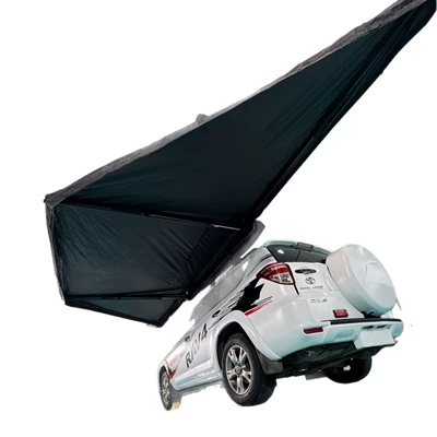 Avtomobil yan çətirləri – Fan-Shaped Canopy Tent with 180-Degree
