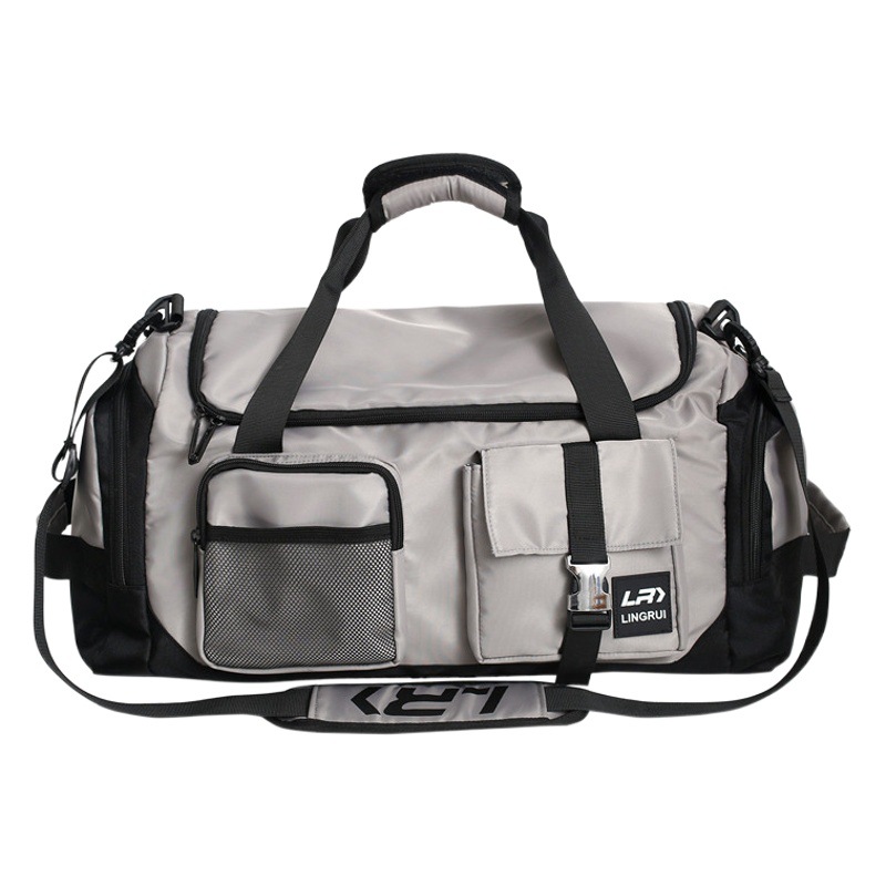 Seco y húmedo separación de la bolsa deportiva de fitness bolsa de equipaje mujer de gran capacidad portátil mochila de viaje de hombro bolsa de viaje corto hombre
